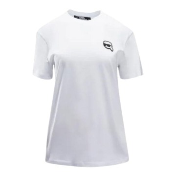 
T-shirt damski Karl Lagerfeld 236W1701 biały
