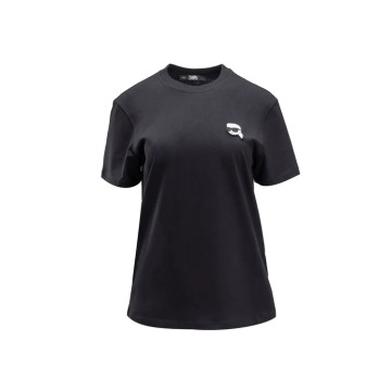 
T-shirt damski Karl Lagerfeld 236W1701 czarny
