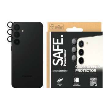 Szkło ochronne na obiektyw PanzerGlass SAFE Galaxy Samsung S24+ czarne