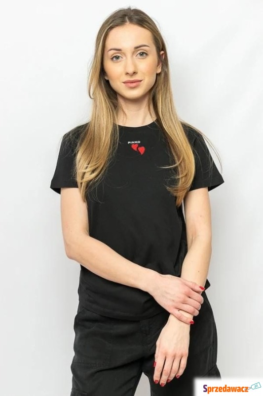 
T-shirt damski PINKO 100789 A1P8 Z99 czarny
 - Bluzki, koszule - Lędziny