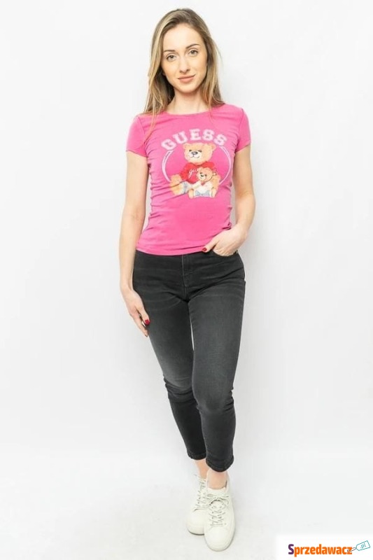 
T-shirt damski Guess W4RI87 K49A1 różowy
 - Bluzki, koszule - Piekary Śląskie