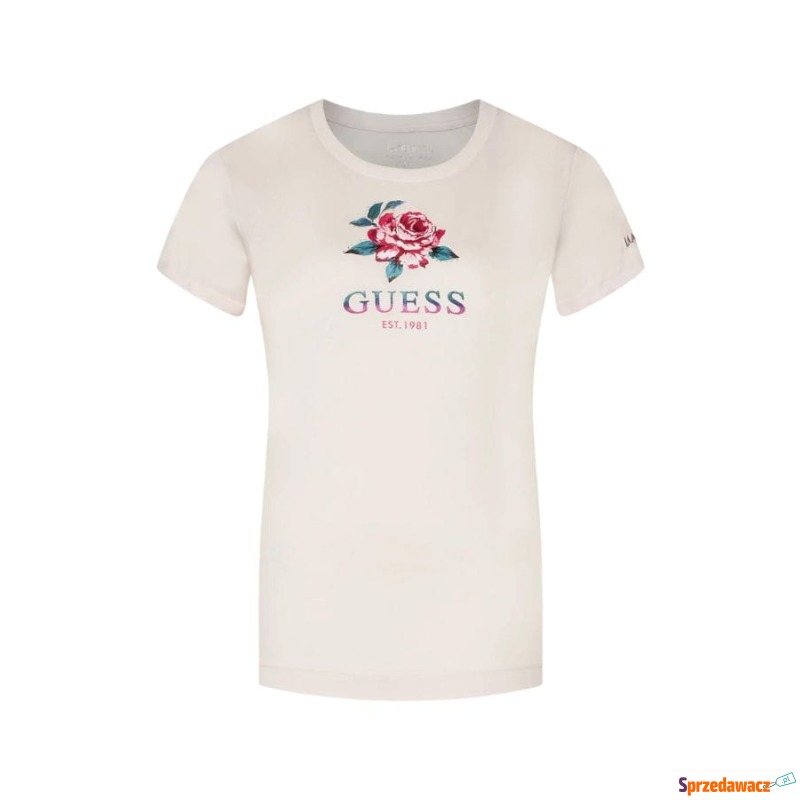 
T-shirt damski Guess W4RI37 JA914 A60W różowy - Bluzki, koszule - Kielce