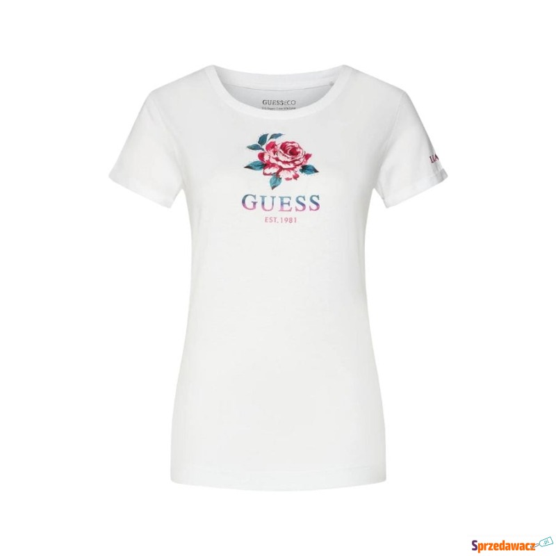 
T-shirt damski Guess W4RI37 JA914 biały
 - Bluzki, koszule - Grudziądz
