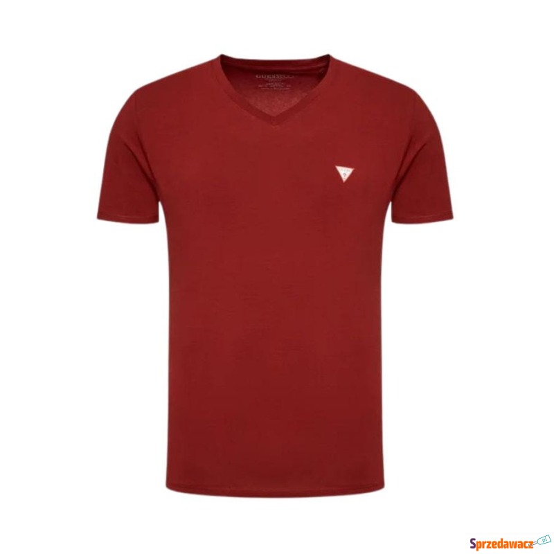 
T-shirt męski Guess M2YI32 J1314 ciemny czerwony - Bluzki, koszulki - Dąbrowa Górnicza