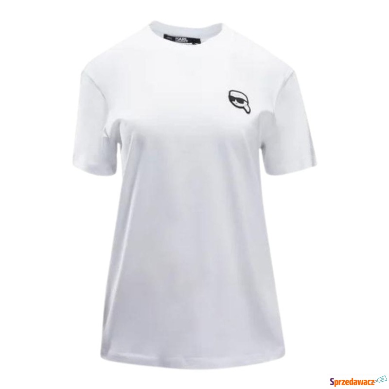 
T-shirt damski Karl Lagerfeld 236W1701 biały
 - Bluzki, koszule - Koszalin