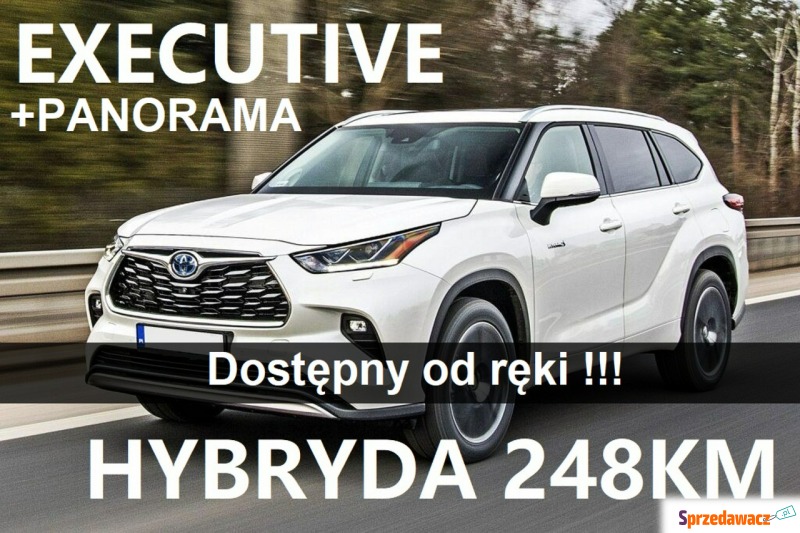 Toyota Highlander  SUV 2023,  2.5 hybryda - Na sprzedaż za 278 000 zł - Szczecinek