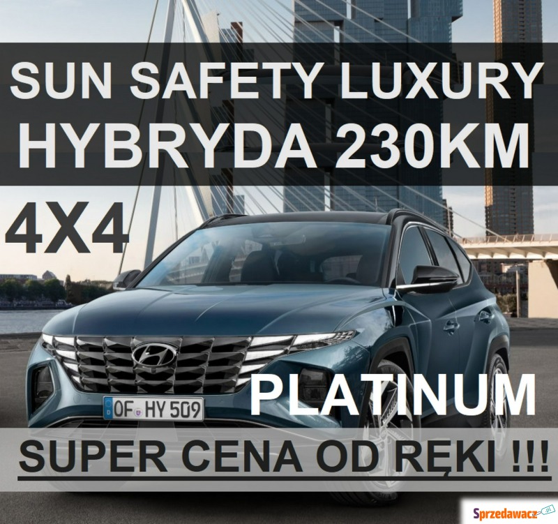 Hyundai Tucson  SUV 2023,  1.6 hybryda - Na sprzedaż za 177 863 zł - Szczecinek