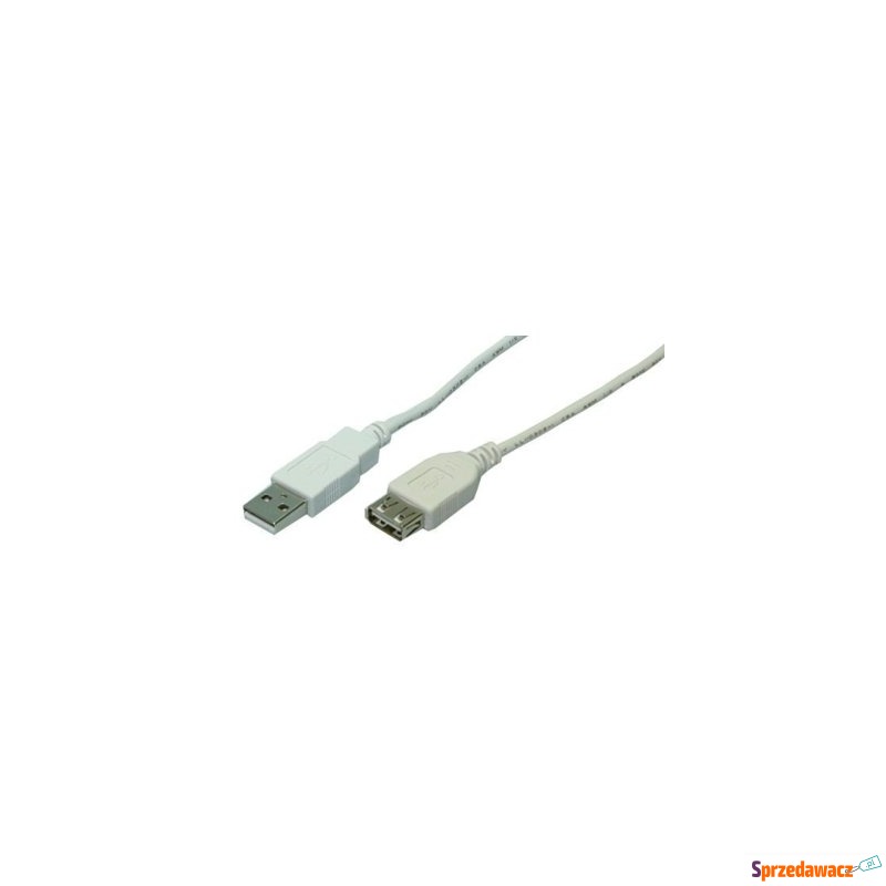 Kabel przedłużacz USB2.0 LogiLink CU0010 2m - Okablowanie - Legnica