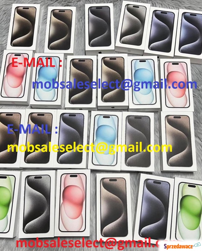 iPhone 15 pro, iPhone 14 pro, Samsung s24 - Telefony komórkowe - Toruń