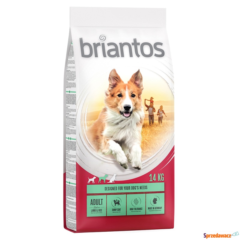 Briantos Adult, jagnięcina i ryż - 14 kg - Karmy dla psów - Włocławek