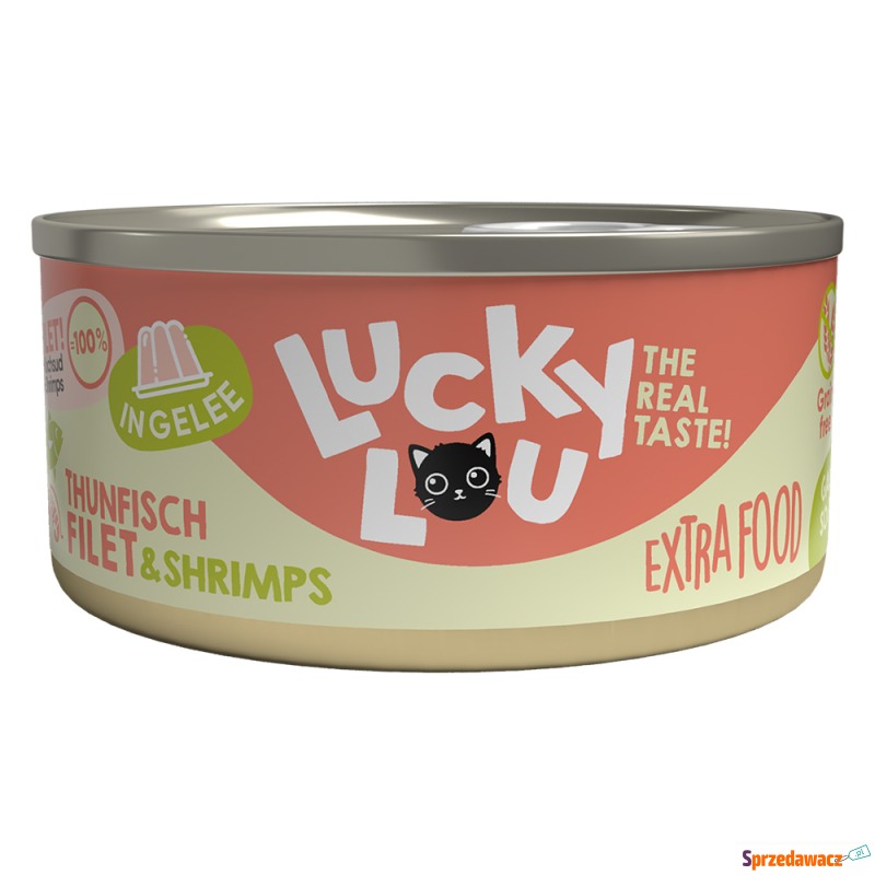 Lucky Lou Extrafood w galaretce 18 x 70 g - T... - Karmy dla kotów - Zamość
