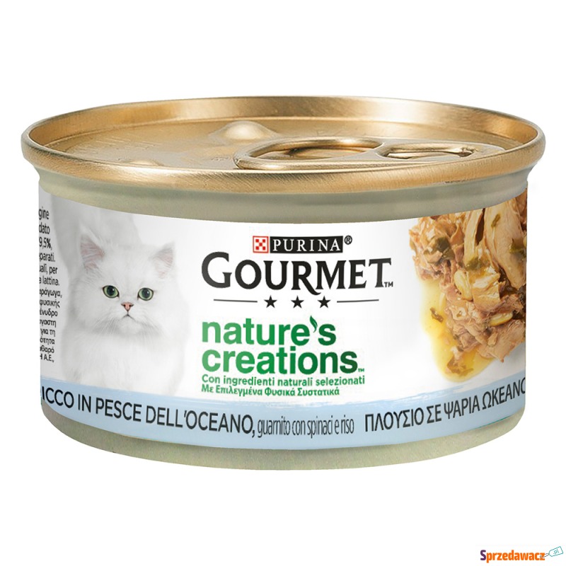 Pakiet mieszany Gourmet Nature's Creations 24... - Karmy dla kotów - Kielce