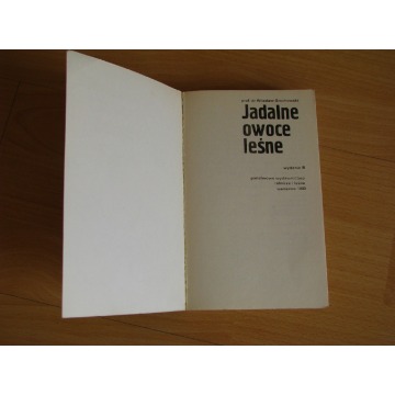 Jadalne owoce leśne - Wiesław Grochowski poradnik - Książki - Brzegi - zdjęcie 6