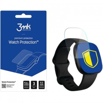 Folia ochronna 3mk Watch Protection do Fitbit Versa 3/4, 3 sztuki