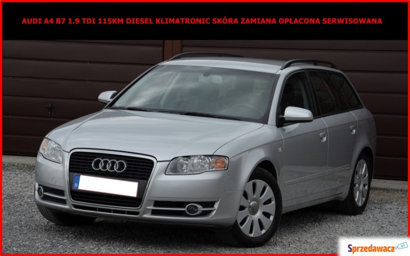 Audi A4  Kombi 2006,  1.9 diesel - Na sprzedaż za 21 900 zł - Zamość