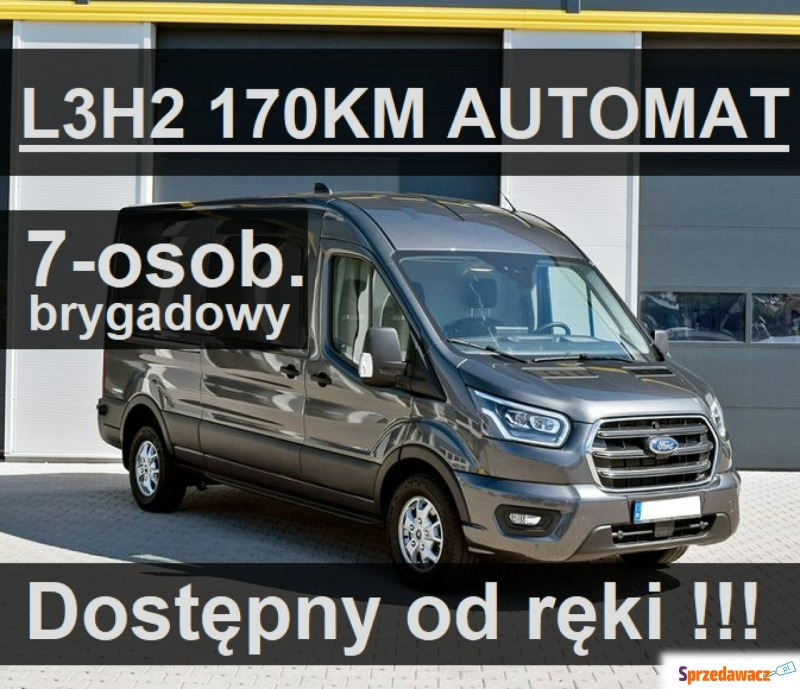 Ford Transit 2023,  2.0 diesel - Na sprzedaż za 199 014 zł - Szczecinek