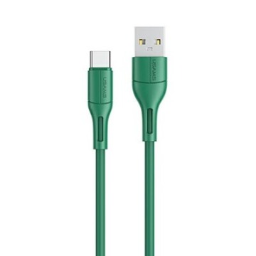 Kabel Usams U68 USB-C 1 m Zielony