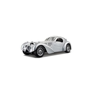  Bugatti Atlantic 1936 1:24 srebrny BBURAGO 