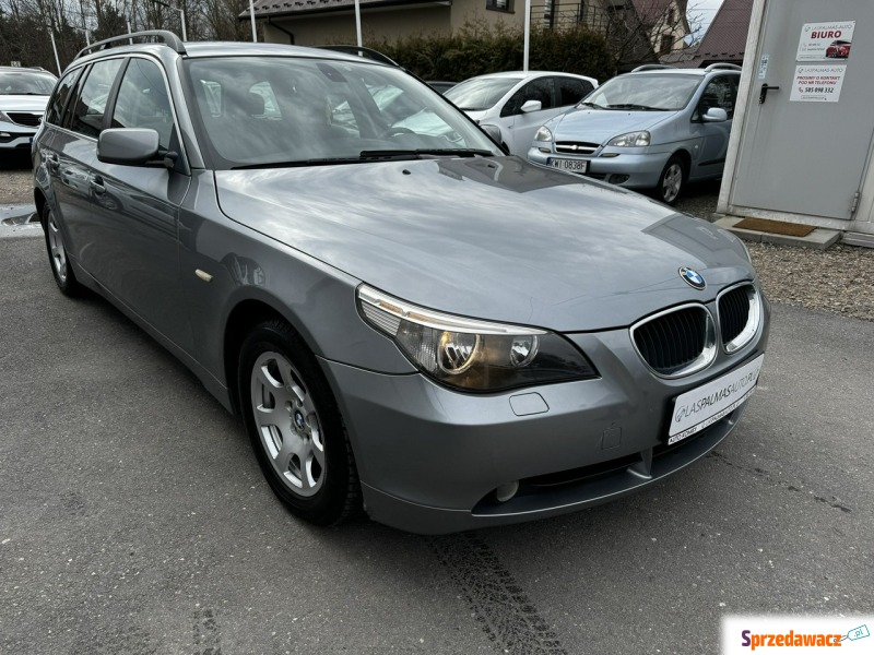 BMW Seria 5 2005,  2.0 diesel - Na sprzedaż za 17 900 zł - Gdów