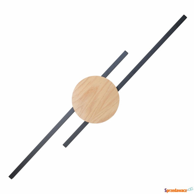 Kinkiet JAVA BLACK WOOD 1369