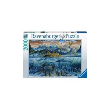  Puzzle 2D 2000 el. Wieloryb mądrości Ravensburger