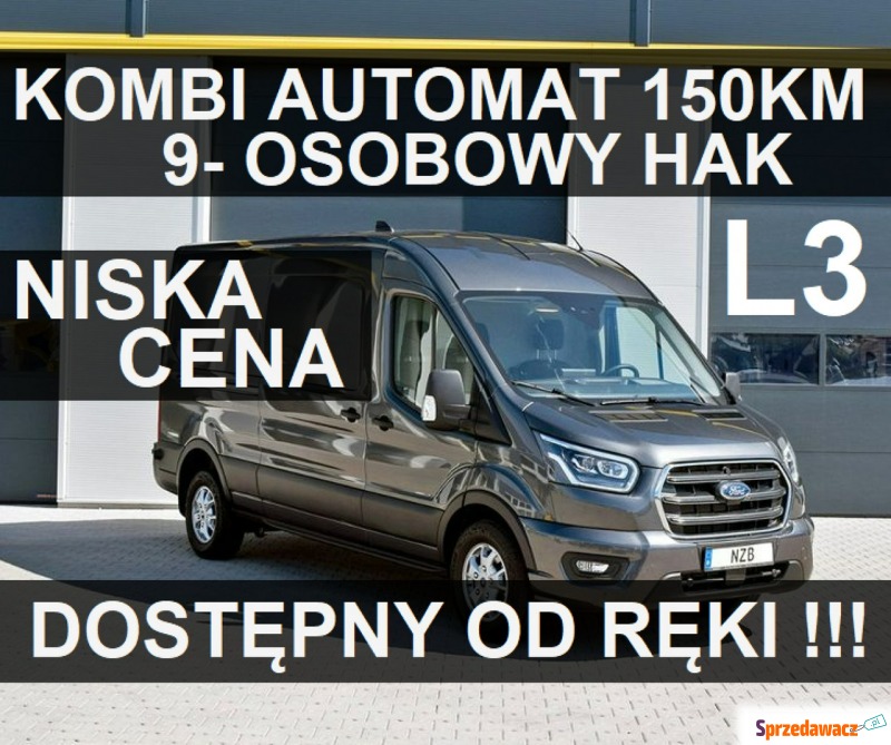 Ford Transit  Minivan/Van 2024,  2.0 diesel - Na sprzedaż za 215 742 zł - Szczecinek