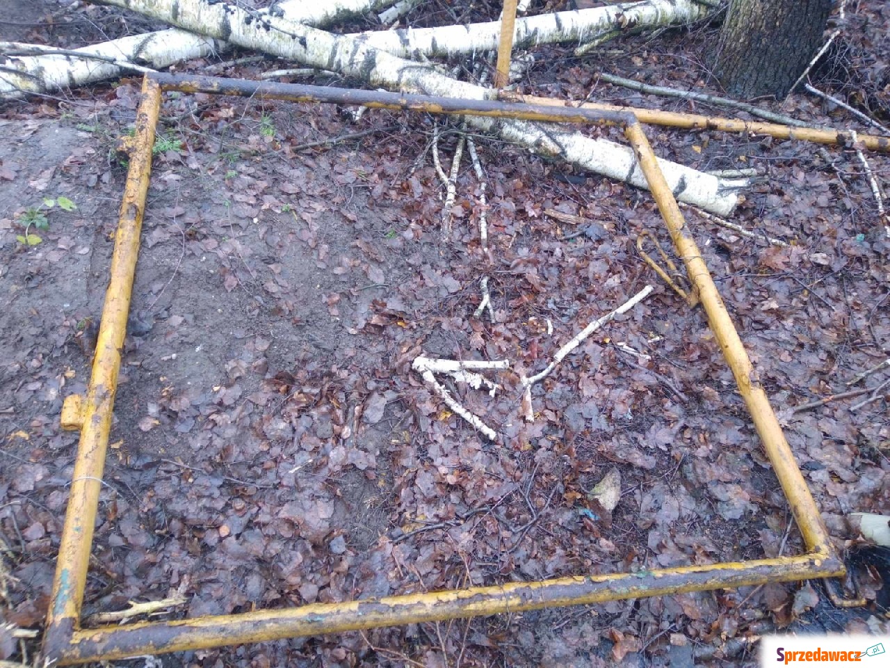 Brama rama dwuskrzydłowa PRL 160cm...