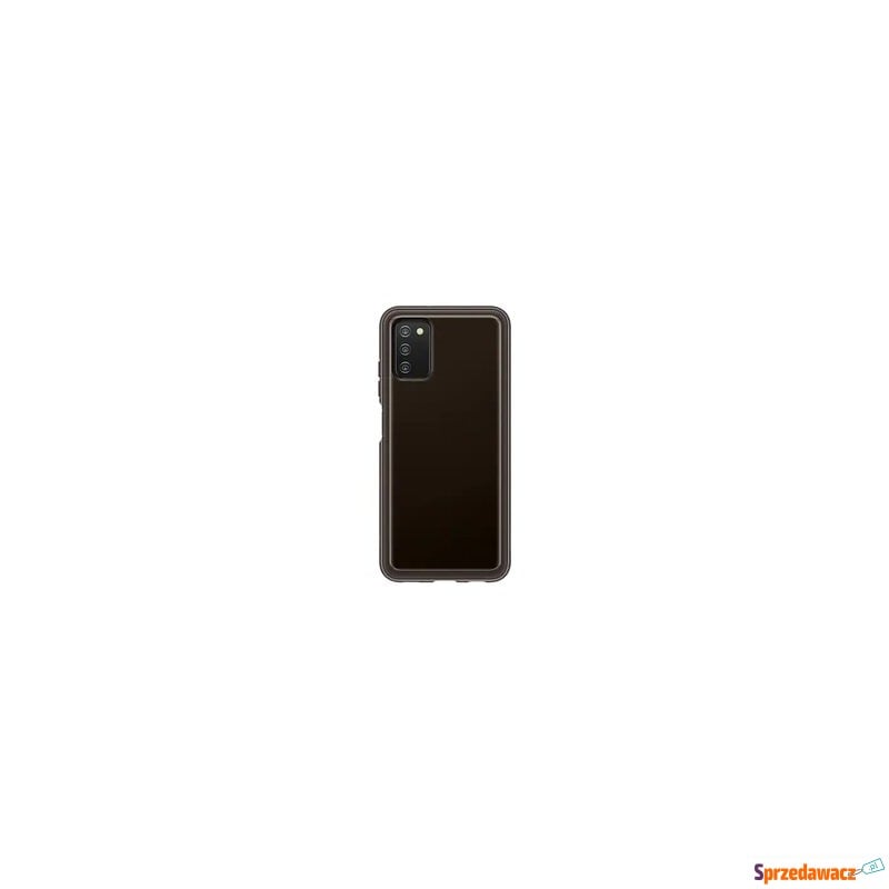 Etui Samsung Soft Clear Cover do Galaxy A03s Czarne - Etui na telefon - Warszawa