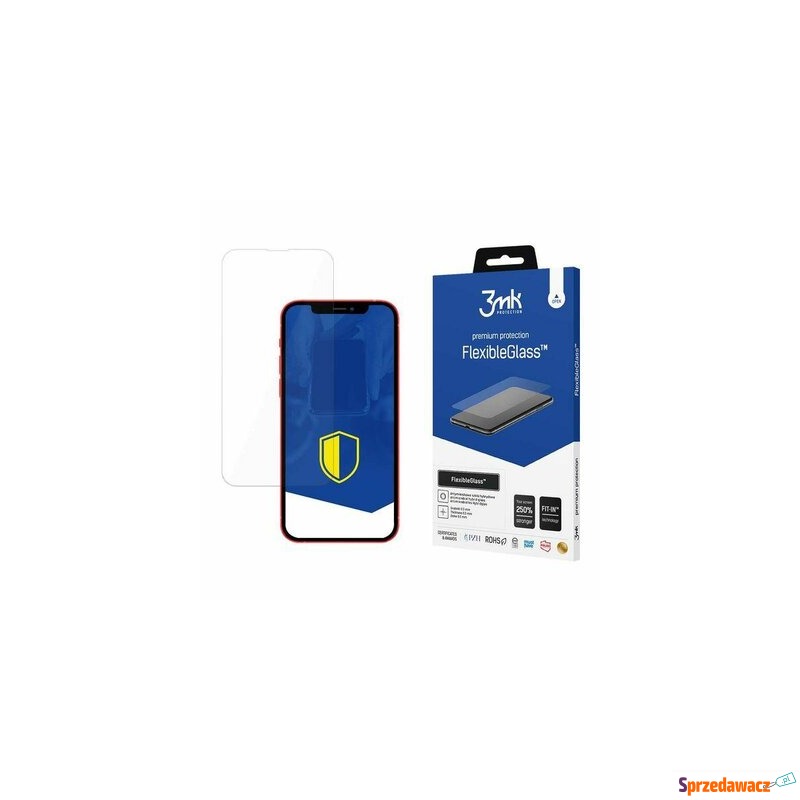 Szkło hybrydowe 3MK FlexibleGlass do iPhone 13/13... - Akcesoria i części - Koszalin
