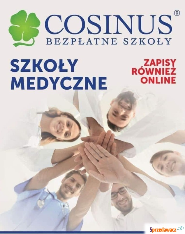 Kierunku medyczne za darmo w Cosinus Olsztyn - Szkolenia, kursy stacjonarne - Olsztyn