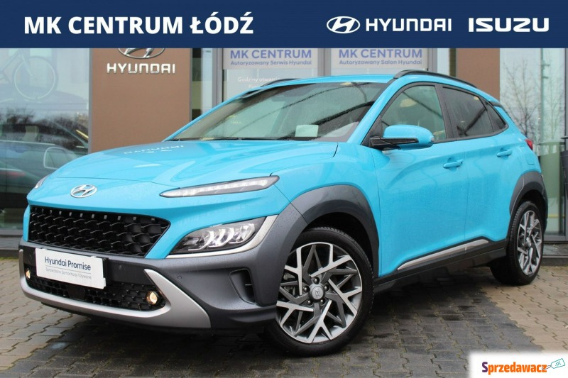 Hyundai Kona  SUV 2022,  1.6 hybryda - Na sprzedaż za 112 900 zł - Łódź