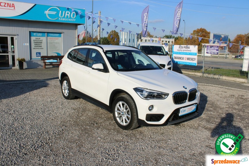 BMW X1  SUV 2018,  1.5 benzyna - Na sprzedaż za 89 900 zł - Warszawa
