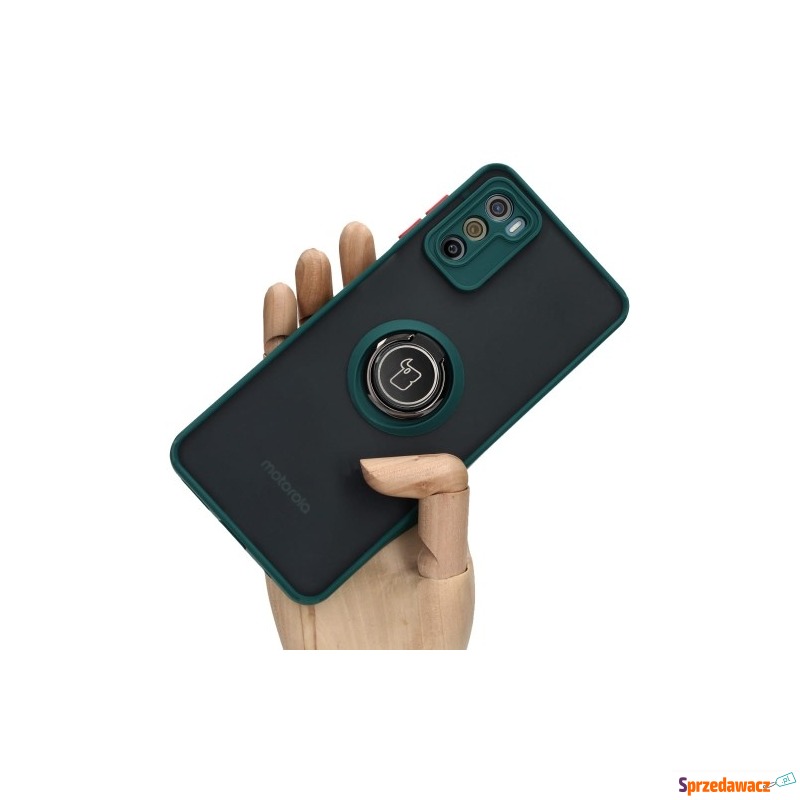 Etui Bizon Case Hybrid Ring do Motorola Moto G42,... - Etui na telefon - Biała Podlaska