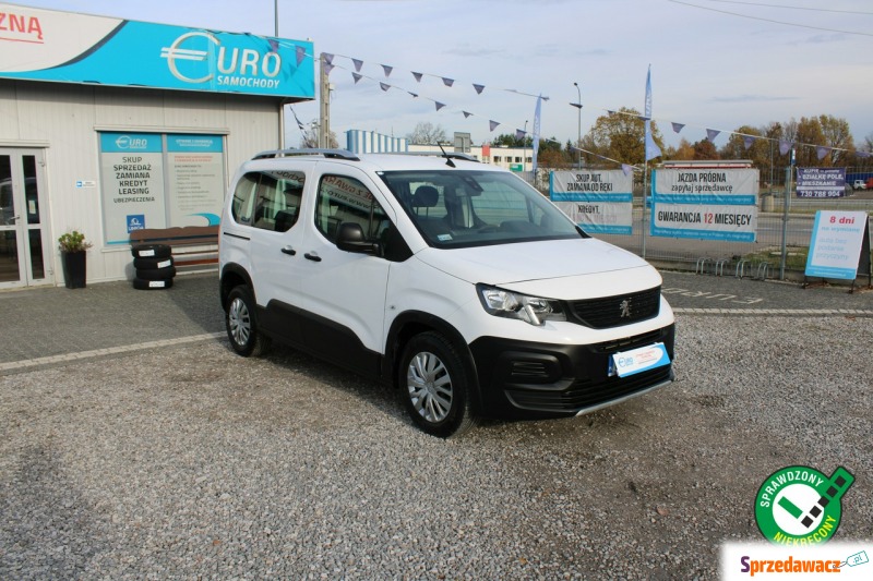 Peugeot Rifter  Minivan/Van 2019,  1.5 diesel - Na sprzedaż za 60 900 zł - Warszawa