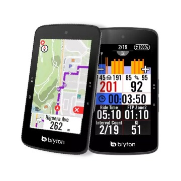 Liczniki rowerowe GPS BRYTON, radar