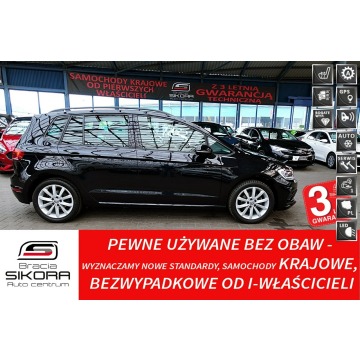 Volkswagen Golf Sportsvan - MASAŻ+FullLed+ACC+Automat+Navi 3Lata GWARANCJA 1wł Kraj Bezwypadkowy
