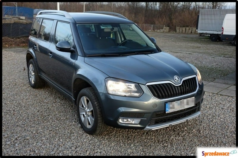 Skoda Yeti  SUV 2014,  2.0 diesel - Na sprzedaż za 47 900 zł - Nowy Sącz
