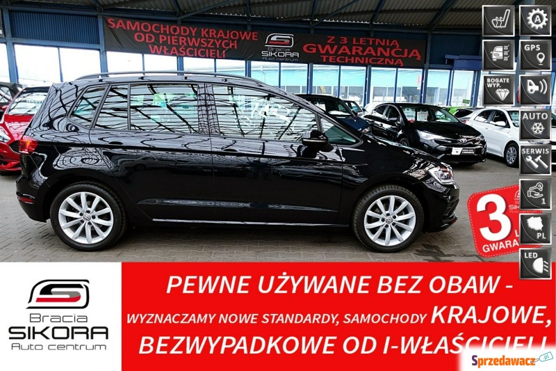 Volkswagen Golf Sportsvan  Minivan/Van 2018,  1.5 benzyna - Na sprzedaż za 86 900 zł - Mysłowice