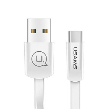 Kabel USB-C USAMS U2 SJ200TC02 (US-SJ200) 1.2 m biały