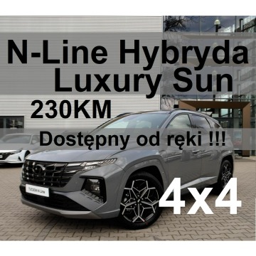 Hyundai Tucson - N-Line 4x4 230KM Pamięć foteli Kamera 360 Niska Cena 2109 zł od ręki