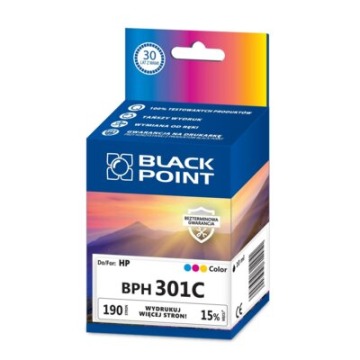 Kartridż atramentowy Black Point BPH301C kolor