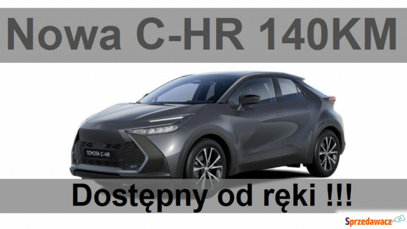 Toyota C-HR - Nowa 140KM Hybryda Już jest dos... - Samochody osobowe - Szczecinek