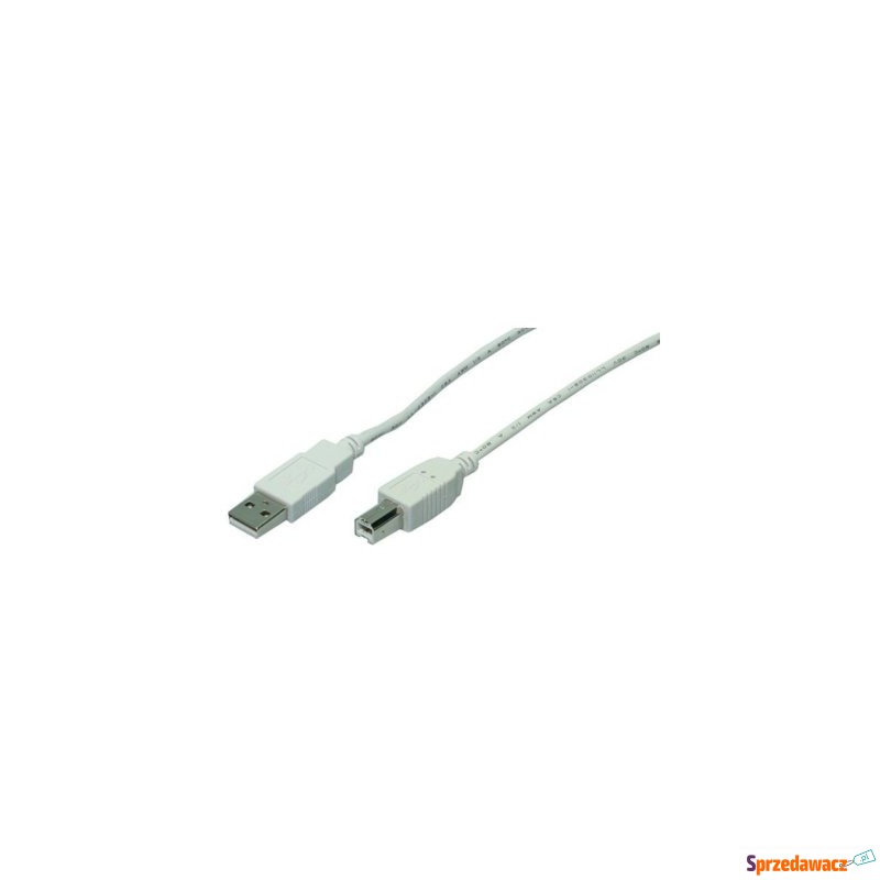 Kabel USB2.0 LogiLink CU0008 A/B 3m - Okablowanie - Łomża