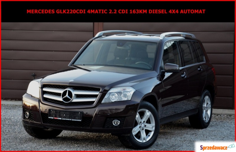 Mercedes - Benz GLK-klasa  SUV 2012,  2.2 diesel - Na sprzedaż za 36 900 zł - Zamość