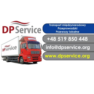 Firma transportowa D.P. Service. Działamy lokalnie i międzynarodowo.