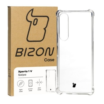 Elastyczne etui Bizon Case Salpa do Sony Xperia 1 V, przezroczyste