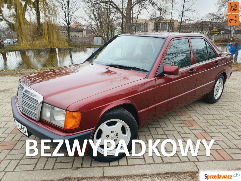 Mercedes - Benz W201  Sedan/Limuzyna 1992,  1.8 benzyna - Na sprzedaż za 27 400 zł - Zielona Łąka
