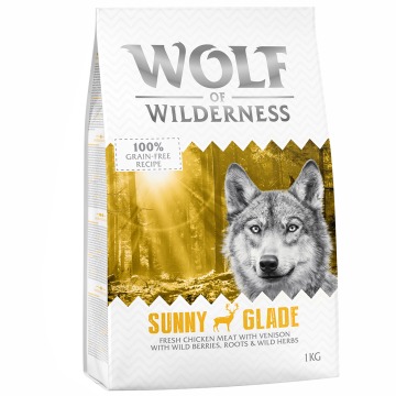 Wolf of Wilderness Adult „Sunny Glade”, jeleń - 5 kg