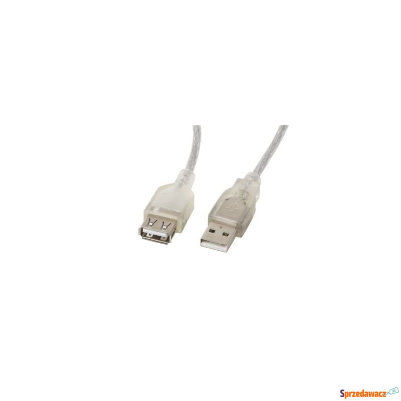 LANBERG Przedłużacz kabla USB 2.0 AM-AF Ferryt... - Okablowanie - Włocławek