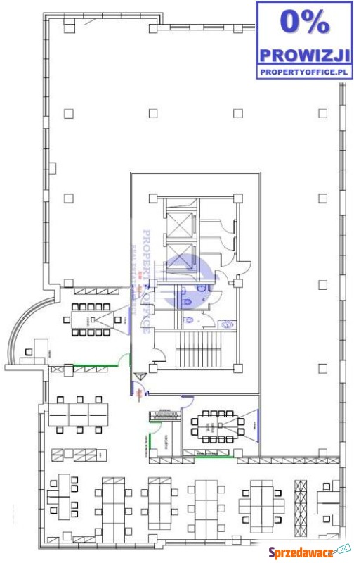 Mokotów : podnajem- biuro 270,10 m2 - Lokale użytkowe do w... - Warszawa